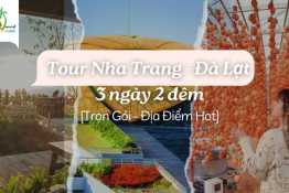 Tour Nha Trang - Đà Lạt 3 ngày 2 đêm [Trọn Gói - Địa Điểm Hot]